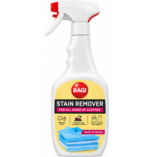 Універсальний плямовивідник-спрей для тканин Bagi Stain Remover, 500 мл